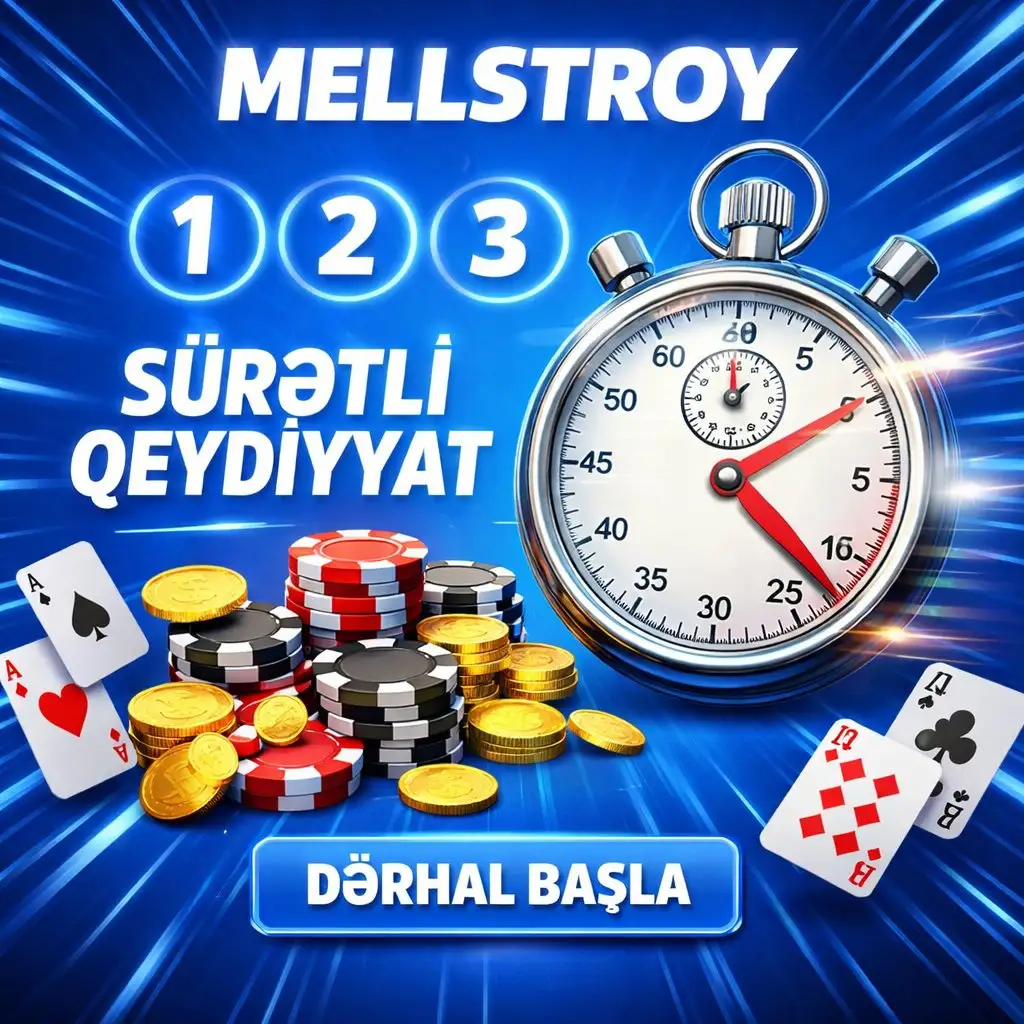 Mellstroy sürətli qeydiyyat prosesi sadə addımlar