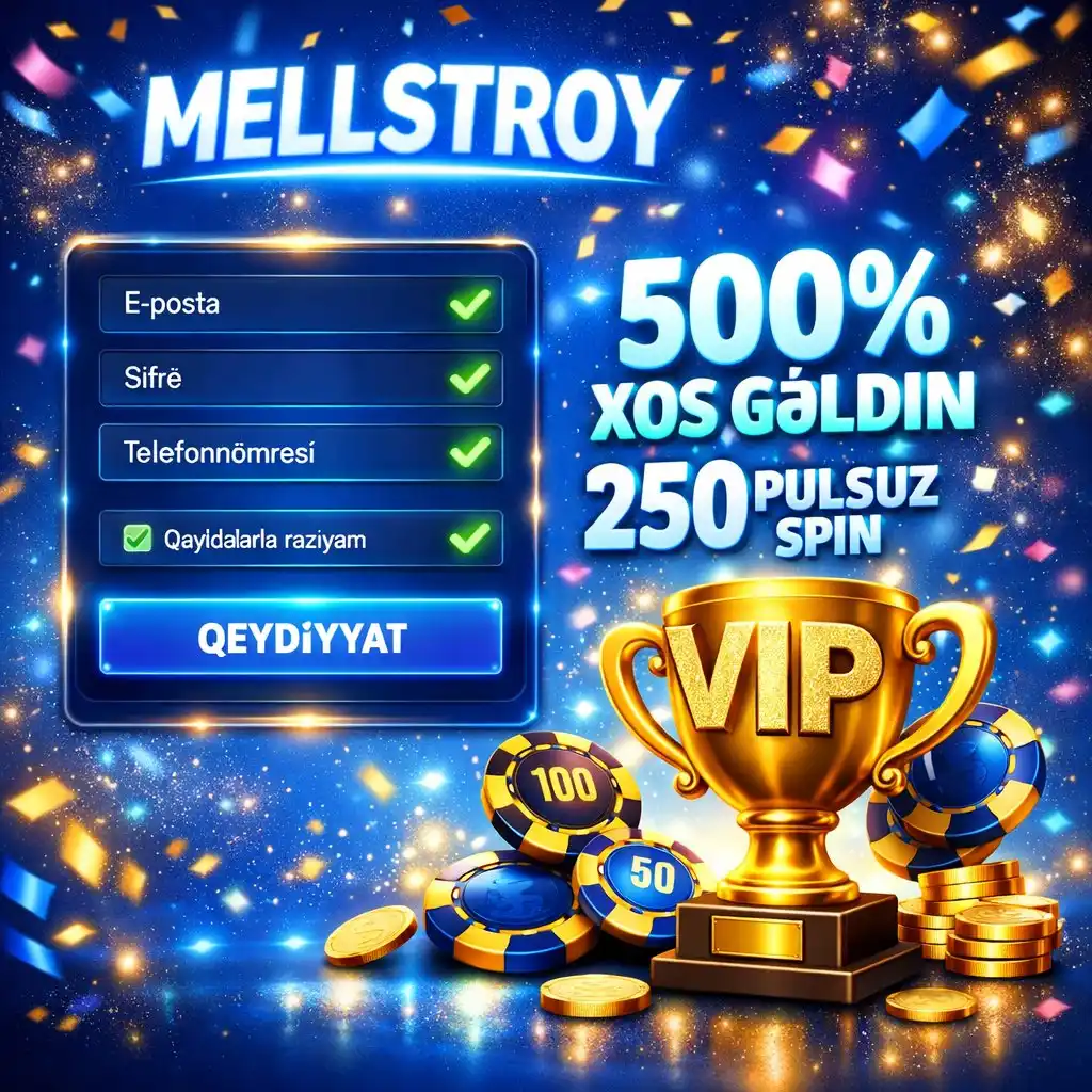 Mellstroy qeydiyyat yeni hesab yarad bonus qazan